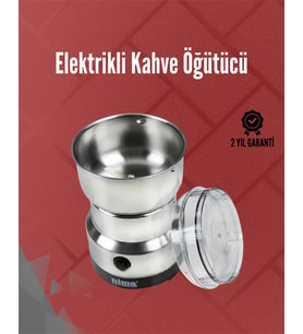 Paslanmaz Çelik Elektrikli Kahve Değirmeni Sessiz, Hızlı, Çok Amaçlı Öğütücü (200w)