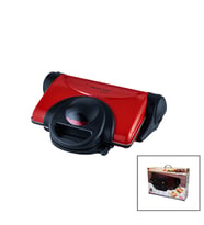 AWOX ORİON KIRMIZI 8 DİLİM ELEKTRİKLİ TEFLON TOST MAKİNESİ - 180° IZGARA 6 KADEME ISI AYARI 1800W