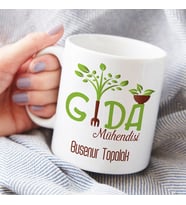 Gıda Mühendisine Hediye Kupa Bardak