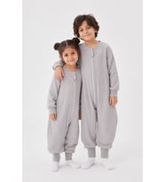 Çocuk Uyku Tulumu Dört Mevsim 1-8 Yaş Unisex Uzun Kollu 1 Tog %100 Pamuk Müslin