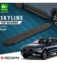 S-Dizayn Volvo Xc60 2 Skyline Siyah Yan Basamak 193 Cm 2017-2023 A+ Kalite