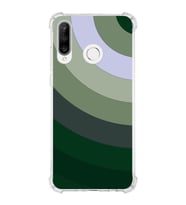 Huawei P30 Lite  Köşe Korumalı Antişok Kapak Renk Cümbüşü Tasarımlı Şeffaf  Kılıf