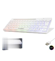 Gaming Mini Klavye Led - Beyaz HDX2608