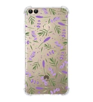 PrintiFy Huawei P Smart Uyumlu Water Color 3 Baskılı Şeffaf Köşe Korumalı Antişok Kılıf