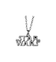 Star Wars Gümüş Kaplama 60 Cm Zincir Kolye