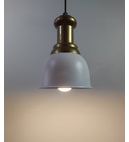 RİOLİGHT RETRO TEKLİ METAL SARKIT AVİZE ÇAP: 14CM (Siyah)