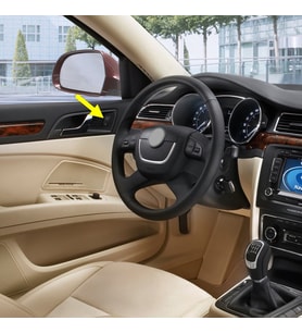 Skoda Superb 2 2009-2013 Sol Ön Kapı Merkezi Kilit Düğmesi 3T0962125B