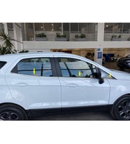 Ford Ecosport Krom Cam Çıtası 6 parça 2017 ve üzeri Paslanmaz Çelik
