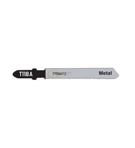 Kupa Tyson Dekupaj Yedek Bıçağı Metal - 5 Adet (Siyah)