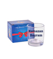 Şeffaf Cam Viski Bardağı