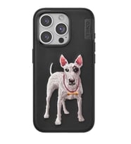 Durukar® iPhone 15 Pro Perma Desenli Kapak - Siyah