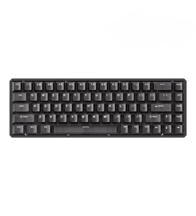 AKKO MOD68 HE Black Transparent %65 AstroAim Magnetic Switch 8K Hz Hall Effect Hotswap ARGB Kablosuz İngilizce Mekanik Gaming Klavye