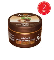 Habipoğlu Bitkisel Argan Saç Bakım Kremi 2 x 250 ML