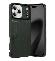 iPhone 17 Pro Max Auto Focus Karbon Kapak - Koyu Yeşil