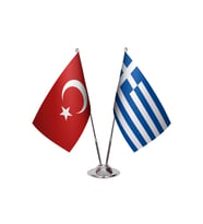 Yunanistan İkili Masa Bayrağı