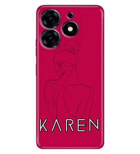 Tecno Spark 6 7 7T 8 8C 9T 10 10C 20C 30C 40 Pro Go Kılıf İsim Yazılı Kişiye Özel - Model-37 (Çok Renkli)