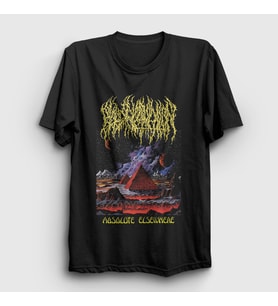 Presmono Unisex Siyah Blood Incantation Absolute Elsewhere T-Shirt 553031tt