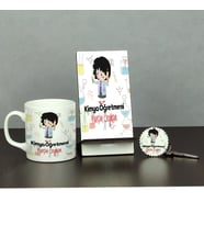 Kimya Öğretmeni Üçlü Set (Kupa + Telefon Standı + Anahtarlık)