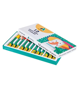 ADEL 12 RENK PASTEL BOYA