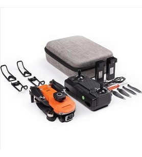 Evo Engel Sensörlü Fpv Android Ios Uyumlu Katlanabilir Taşıma Çantalı Kameralı Drone (2 Bataryalı Set)