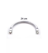 Gizli Metal Oval Çanta Bursu - 24 cm - Metal Çanta Aparatı Çanta Aksesuarı