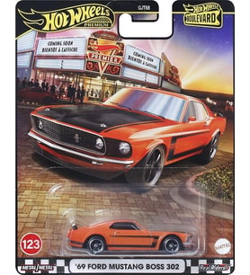 Hot Wheels Premium '69 Ford Mustang Boss 302 GJT68 JBL20