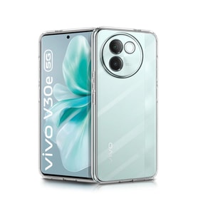 Vivo V30e Kılıf Lüx Şeffaf Silikon