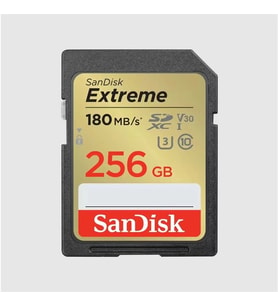 256gb Sandısk Extreme Pro Sd Uhsı 180mb/s 90mb/s Sdsdxvv-256g-gncın