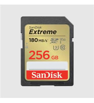 256gb Sandısk Extreme Pro Sd Uhsı 180mb/s 90mb/s Sdsdxvv-256g-gncın