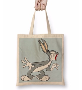 Looney Tunes Bugs Bunny Bez Çanta Uzun Saplı