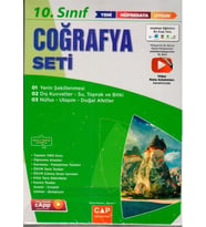 10.Sınıf Coğrafya Seti Çap Yayınları
