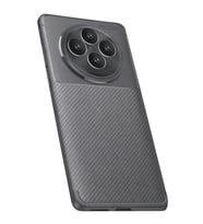 Reno 11 FS Kılıf Auto Focus Karbon Kapak - Gri