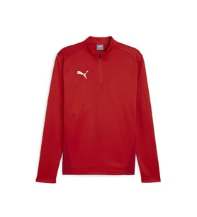 Puma Teamgoal Training 1/4 Zıp Top Erkek Futbol Antrenman Sweatshirts 65862901 Kırmızı