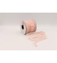 Fırfırlı Lastikler 18 mm Genişlik - 25 mt Pudra
