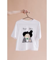 Sevgili Tasarımlı Tişört Kişiye Özel ( Unisex - Büyük - Çocuk )