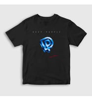 Presmono Unisex Çocuk Siyah Perfect Stranger Deep Purple T-Shirt 60637tt