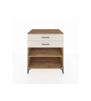 Kronos Şifonyer Tek Raflı 2 Çekmeceli 88x59x96 Çam-Aytaşı