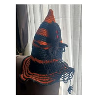 Halloween Karadul Örümcek Motifli Gotik Şapka