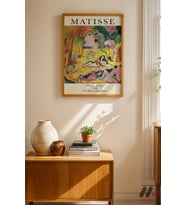 Matisse Joy of Life, Ahşap Çerçeveli Duvar Tablosu - Modern Ev Dekorasyonu
