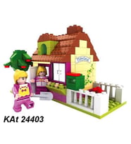 Ausini-Asya Brick 24403 Fairyland Serisi, Ağaçlı EV 156 Parça