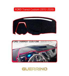 FORD Transit Custom (2012-2020)TORPİDO KORUMA HALISI KIRMIZI KENAR