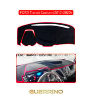 FORD Transit Custom (2012-2020)TORPİDO KORUMA HALISI KIRMIZI KENAR