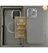 Joykevlar İphone 16 Pro Max Gerçek Kevlar Carbon Premium Telefon Kılıfı