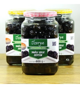 Selection Katkısız Doğal Yağlı Sele Mut Zeytini 600g Cam