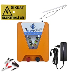 bluebee EC02 G12V Ç15000V 7.8joule Güç Ayarlı Elektrikli Çit Cihazı