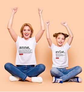 Anne Evlat Kombin Aile Tişörtü