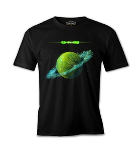 Coldplay - Spheres Siyah Erkek Tshirt
