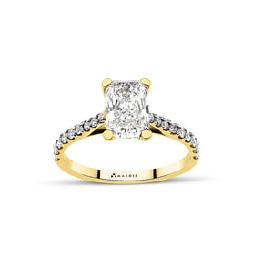 1.90 Karat Radiant Tektaş Pırlanta Yüzük