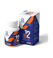 Evopharma Vitamin B12 İçeren Çiğneme Tableti Takviye Edici Gıda 30 Tablet