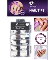 Prodiva 100'lü Kutulu Takma Tırnak - Nail Tips 47 No